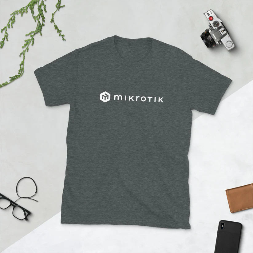 MikroTik T-Shirt (M) grey
