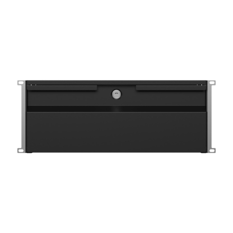 Rack Drawer 19" 4U, 320mm, Black