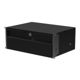 Rack Drawer 19" 4U, 320mm, Black