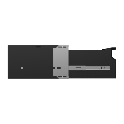 Rack Drawer 19" 4U, 320mm, Black