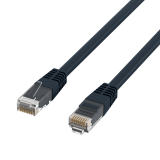 Patch Cable Cat5e 1m Black
