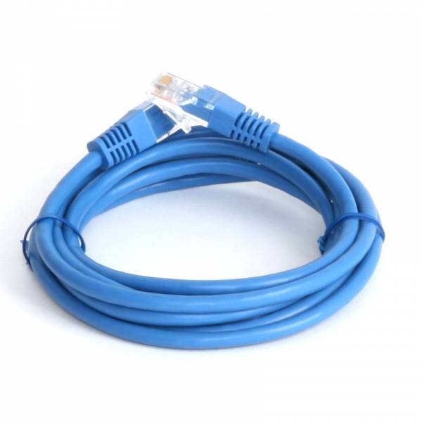 Patch Cable Cat5e 3m blue