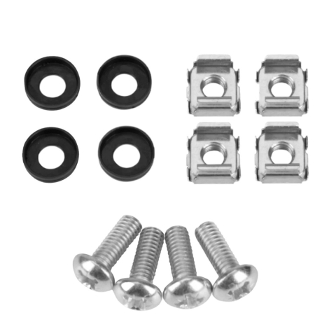 Set of 4 PVC M6 RACK screws