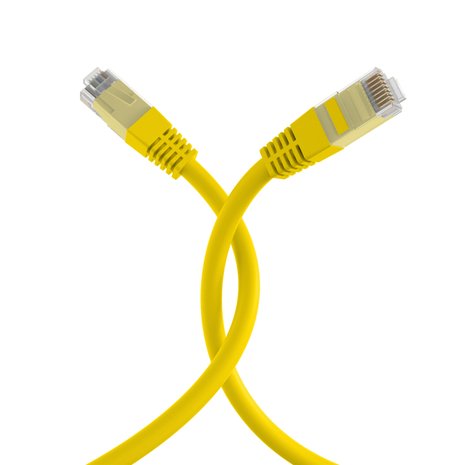 Patch Cable Cat5e 1m yellow