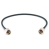 N Male to N Male 50cm Coaxial Cable — HF240 (LMR240 equivalent)