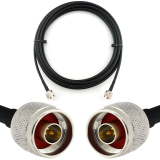 N Male to N Male 5m Coaxial Cable — HF240 (LMR240 equivalent)