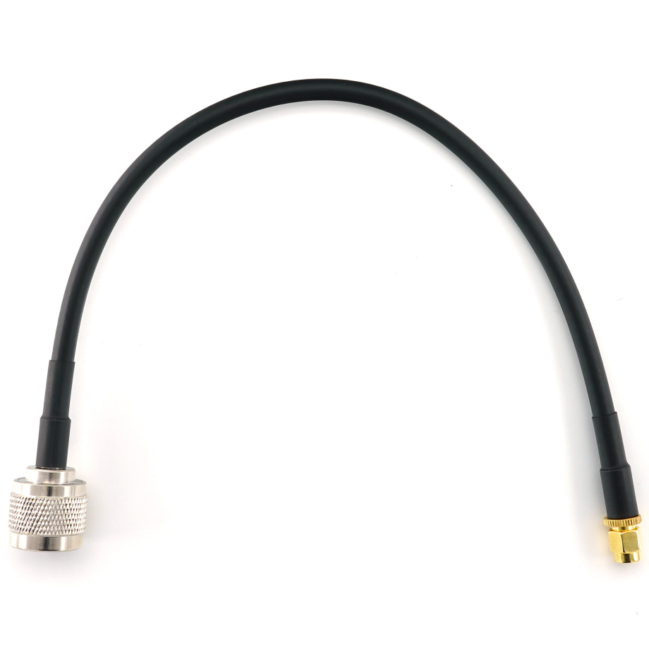 SMA Male to N Male 30cm Coaxial Cable — HF240 (LMR240 equivalent)