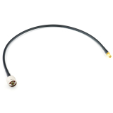SMA Male to N Male 50cm Coaxial Cable — HF240 (LMR240 equivalent)