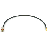 SMA Male to N Male 50cm Coaxial Cable — HF240 (LMR240 equivalent)