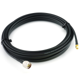 SMA Male to N Male 5m Coaxial Cable — HF240 (LMR240 equivalent)