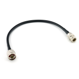 N Male to N Female 30cm Coaxial Cable — HF240 (LMR240 equivalent)