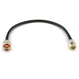 N Male to N Female 30cm Coaxial Cable — HF240 (LMR240 equivalent)