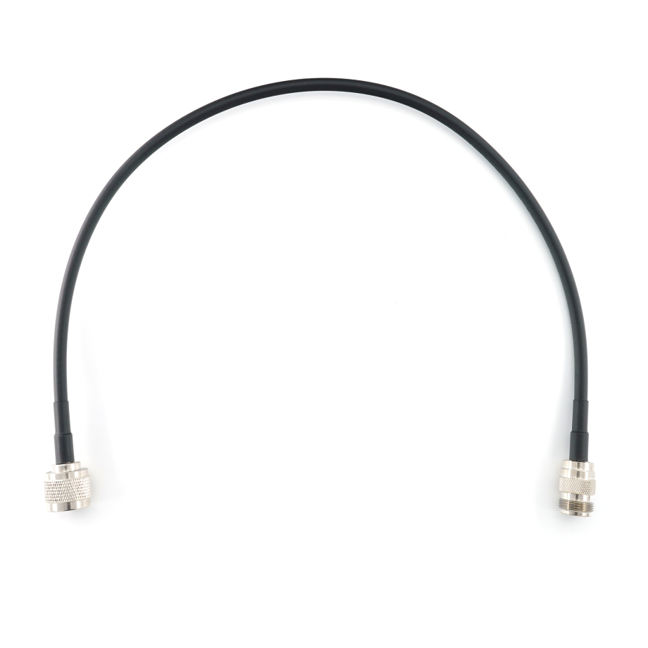 N Male to N Female 50cm Coaxial Cable — HF240 (LMR240 equivalent)