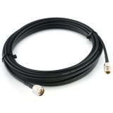 N Male to N Female 5m Coaxial Cable — HF240 (LMR240 equivalent)