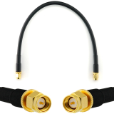 SMA Male to SMA Male 30cm Coaxial Cable — HF240 (LMR240 equivalent)