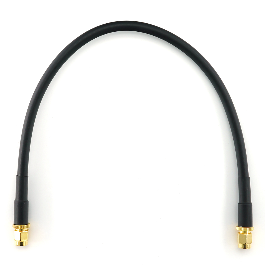 SMA Male to SMA Male 30cm Coaxial Cable — HF240 (LMR240 equivalent)