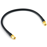 SMA Male to SMA Male 30cm Coaxial Cable — HF240 (LMR240 equivalent)