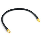 SMA Male to SMA Female 30cm Coaxial Cable — HF240 (LMR240 equivalent)