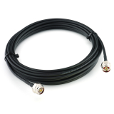 N Male to N Male Hex 5m Coaxial Cable — HF240 (LMR240 equivalent)