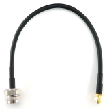 SMA Male to N Male Hex 30cm Coaxial Cable — HF240 (LMR240 equivalent)