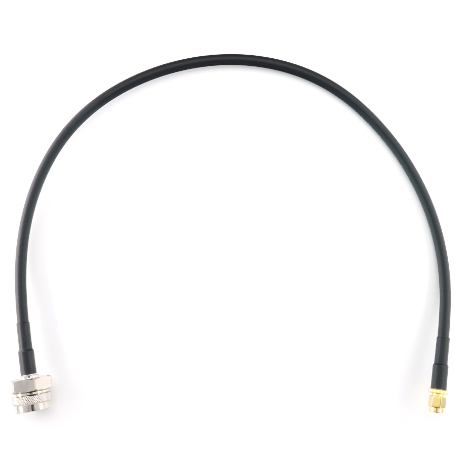 SMA Male to N Male Hex 50cm Coaxial Cable — HF240 (LMR240 equivalent)