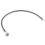 SMA Male to N Male Hex 50cm Coaxial Cable — HF240 (LMR240 equivalent)