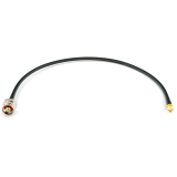 SMA Male to N Male Hex 50cm Coaxial Cable — HF240 (LMR240 equivalent)