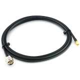 SMA Male to N Male Hex 1m Coaxial Cable — HF240 (LMR240 equivalent)