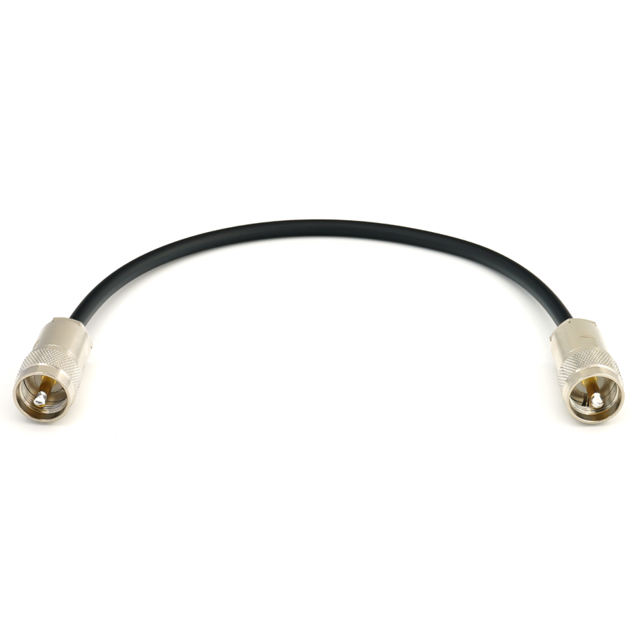 PL259 to PL259 30cm UHF CB Radio Coaxial Cable — HF240 (LMR240 equivalent)