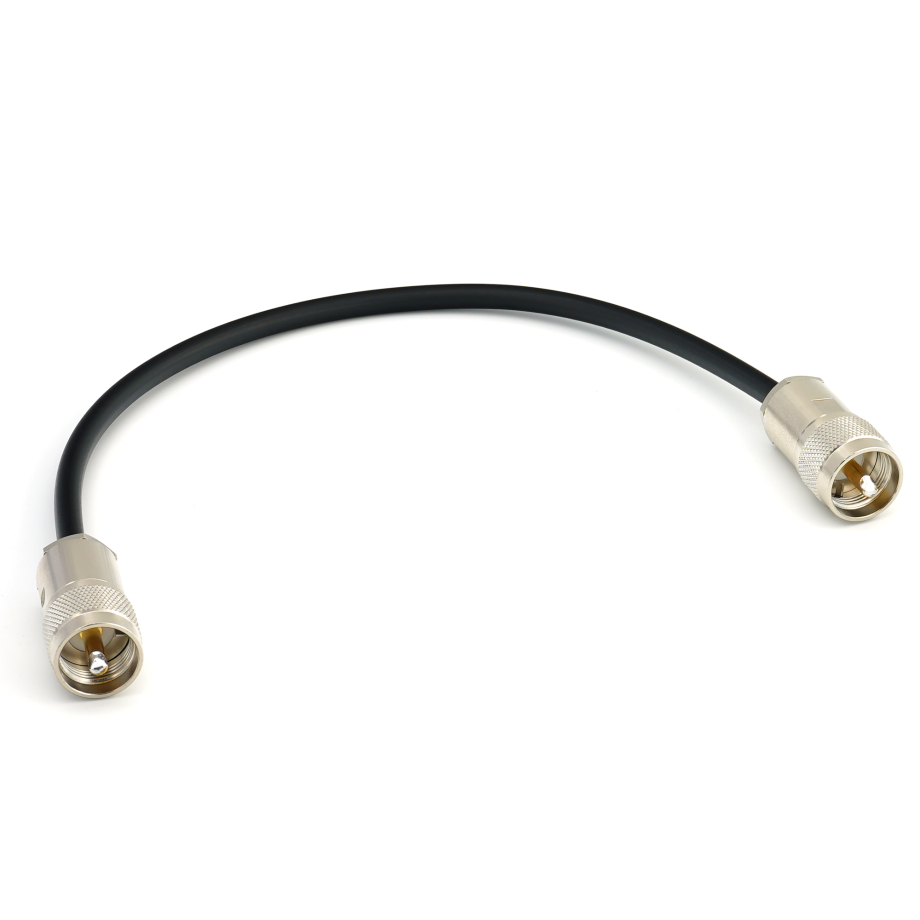 PL259 to PL259 30cm UHF CB Radio Coaxial Cable — HF240 (LMR240 equivalent)