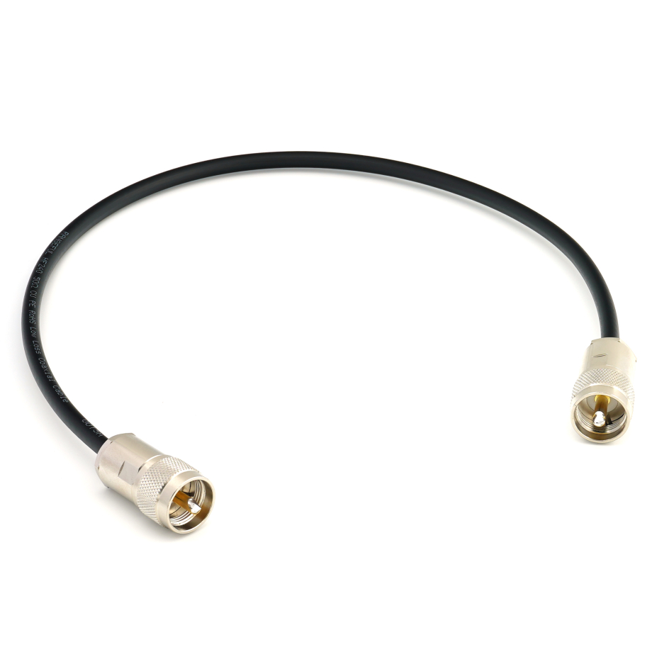 PL259 to PL259 50cm UHF CB Radio Coaxial Cable — HF240 (LMR240 equivalent)