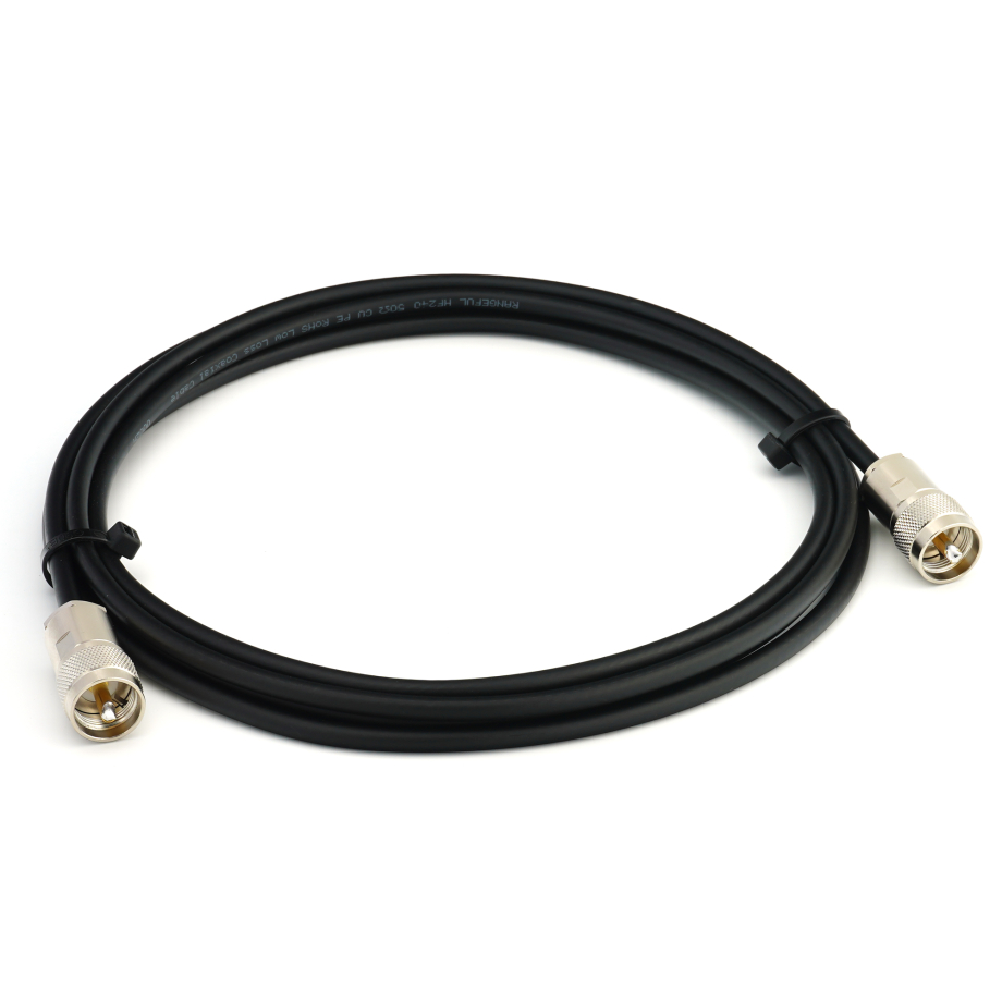 PL259 to PL259 5m UHF CB Radio Coaxial Cable — HF240 (LMR240 equivalent)