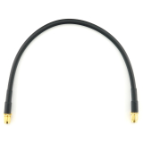 RP-SMA Male to RP-SMA Male 30cm Coaxial Cable — HF240 (LMR240 equivalent)