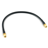 RP-SMA Male to RP-SMA Male 30cm Coaxial Cable — HF240 (LMR240 equivalent)