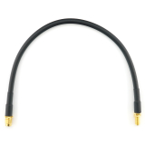 RP-SMA Male to RP-SMA Female 30cm Coaxial Cable — HF240 (LMR240 equivalent)