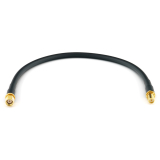 RP-SMA Male to RP-SMA Female 30cm Coaxial Cable — HF240 (LMR240 equivalent)