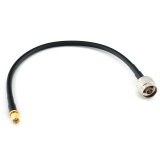 RP-SMA Male to N Male 30cm Coaxial Cable — HF240 (LMR240 equivalent)