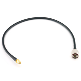 RP-SMA Male to N Male 50cm Coaxial Cable — HF240 (LMR240 equivalent)