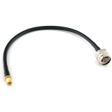 RP-SMA Male to N Male Hex 30cm Coaxial Cable — HF240 (LMR240 equivalent)