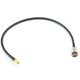 RP-SMA Male to N Male Hex 50cm Coaxial Cable — HF240 (LMR240 equivalent)