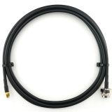 RP-SMA Male to N Male Hex 1m Coaxial Cable — HF240 (LMR240 equivalent)