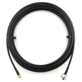 RP-SMA Male to N Male Hex 5m Coaxial Cable — HF240 (LMR240 equivalent)