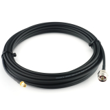 RP-SMA Male to N Male Hex 5m Coaxial Cable — HF240 (LMR240 equivalent)