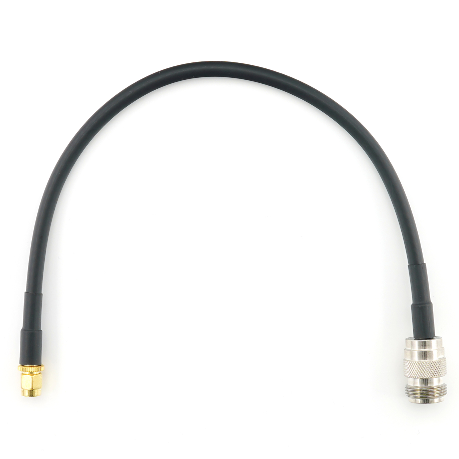 RP-SMA Male to N Female 30cm Coaxial Cable — HF240 (LMR240 equivalent)