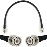 BNC Male to BNC Male 30cm Coaxial Cable — HF240 (LMR240 equivalent)