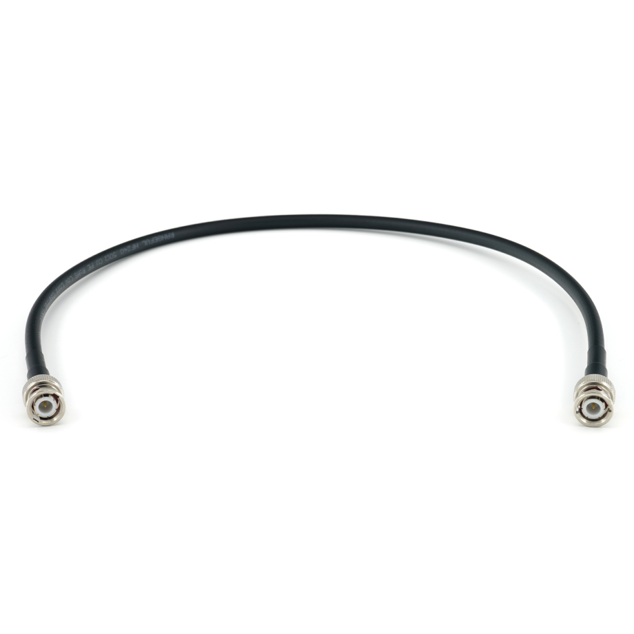 BNC Male to BNC Male 50cm Coaxial Cable — HF240 (LMR240 equivalent)