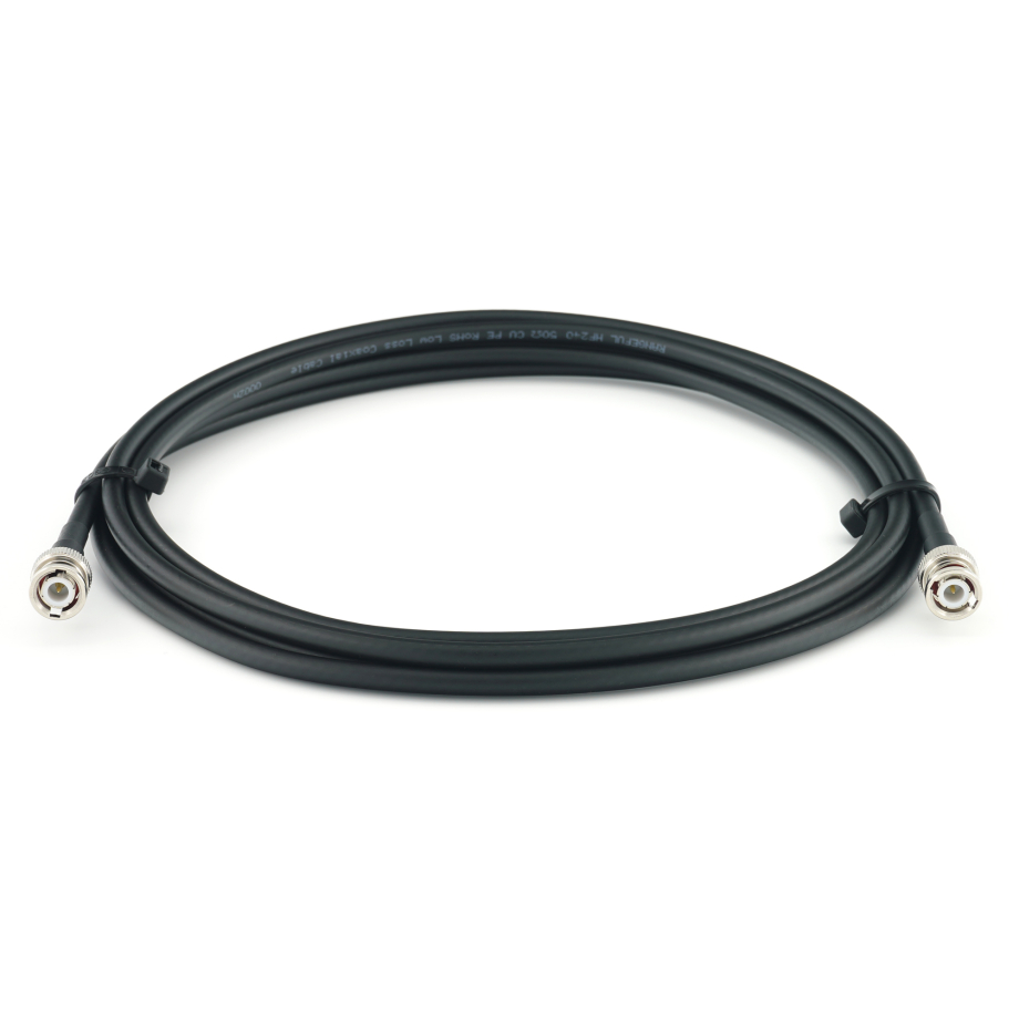 BNC Male to BNC Male 2m Coaxial Cable — HF240 (LMR240 equivalent)