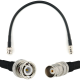 BNC Male to BNC Female 30cm Coaxial Cable — HF240 (LMR240 equivalent)
