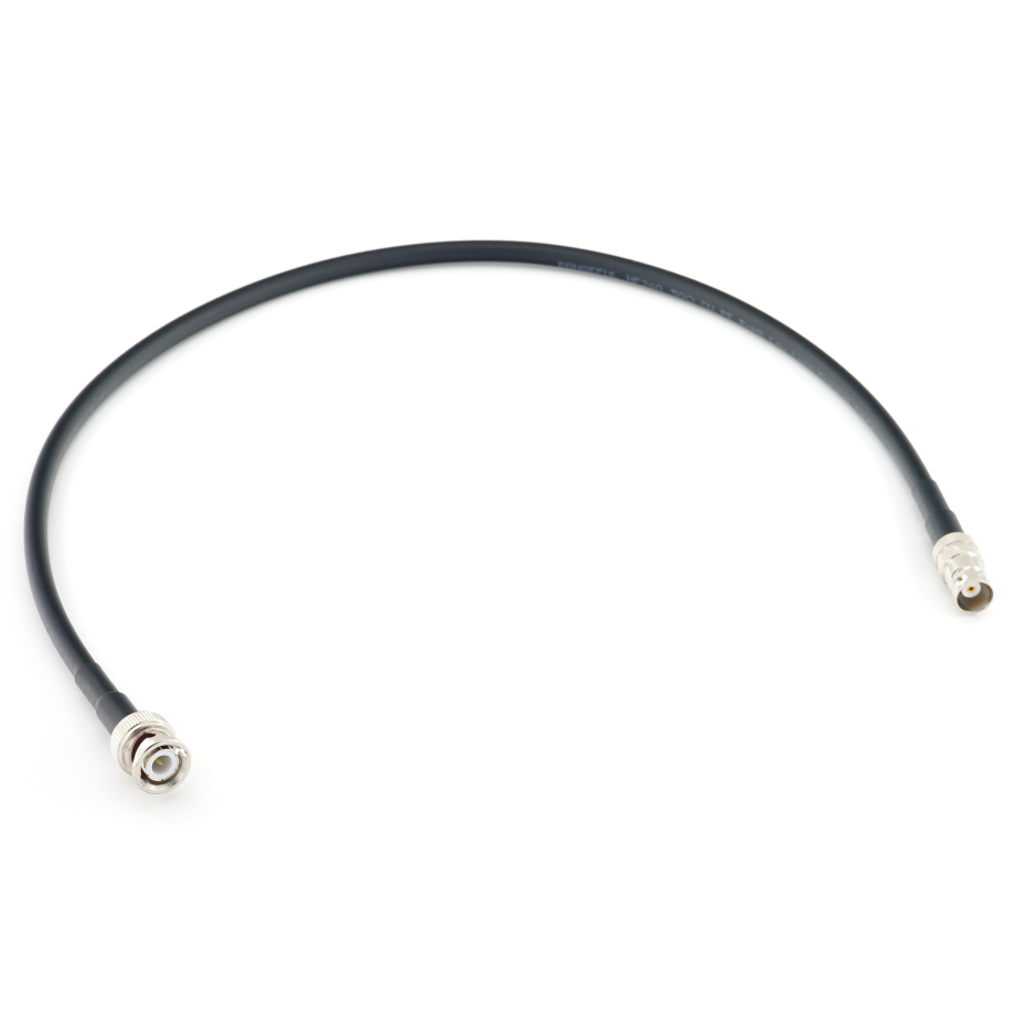 BNC Male to BNC Female 50cm Coaxial Cable — HF240 (LMR240 equivalent)