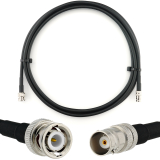 BNC Male to BNC Female 2m Coaxial Cable — HF240 (LMR240 equivalent)